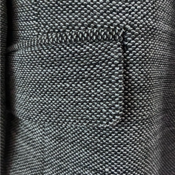 NWT Ann Taylor Gray Asymmetrical Blazer with Modern Design - Picture 3 of 4